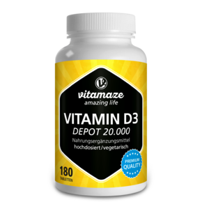 Vitamaze Vitamin D3 20000IE Depot hochdosiert, A-Nr.: 5179297 - 01