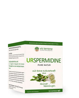 vis terrena® URSPERMIDINE Kapseln, A-Nr.: 5226619 - 01