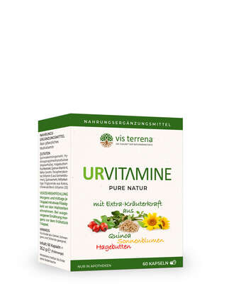 vis terrena® URVITAMINE Kapseln, A-Nr.: 4852792 - 01