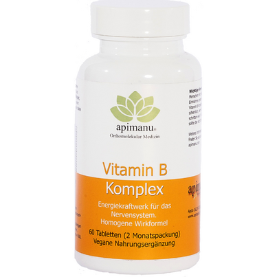 Sie sehen eine Packung Vitamin B Komplex nach Dr. Kuehn, Produktbild: 01 Vitamin B Komplex nach Dr. Kuehn, A-Nr.: 5671791 - 01