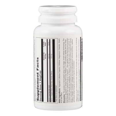 Supplementa Vitamin C 500 mg mit Hagebutte &amp; Acerola, verz. Abgabe Kapseln, A-Nr.: 5574881 - 02