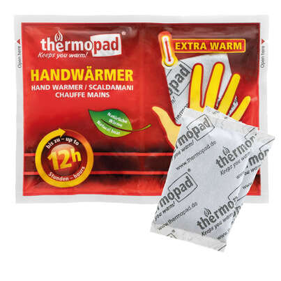 Sie sehen eine Packung Thermopad Handwärmer im 30er Aufsteller, Produktbild: 03 Thermopad Handwärmer im 30er Aufsteller, A-Nr.: 5426519 - 03