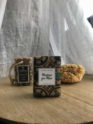 Madiza Bio Barber Soap Men Rasierseife Grüner Tee, A-Nr.: 5446887 - 03