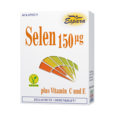Sie sehen eine Packung Espara Selen 150µg Kapseln, Produktbild: 01 Espara Selen 150µg Kapseln, A-Nr.: 4483573 - 01