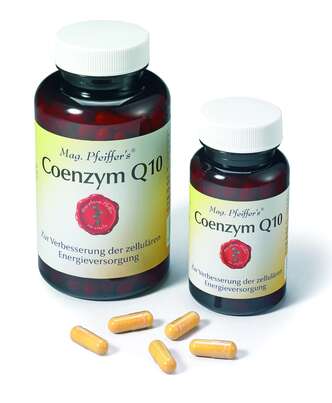 Sie sehen eine Packung Mag. Pfeiffer's Coenzym Q10, Produktbild: 02 Mag. Pfeiffer's Coenzym Q10, A-Nr.: 3208994 - 02