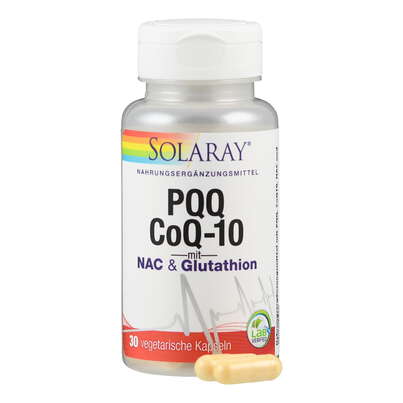 Supplementa PQQ, CoQ10 mit NAC &amp; Glutathion Kapseln, A-Nr.: 5598025 - 04