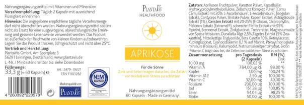 Aprikose Kapseln, A-Nr.: 4488553 - 02