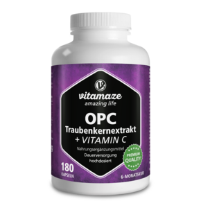 Vitamaze OPC Traubenkernextrakt hochdosiert +Vit.C, A-Nr.: 5179251 - 01