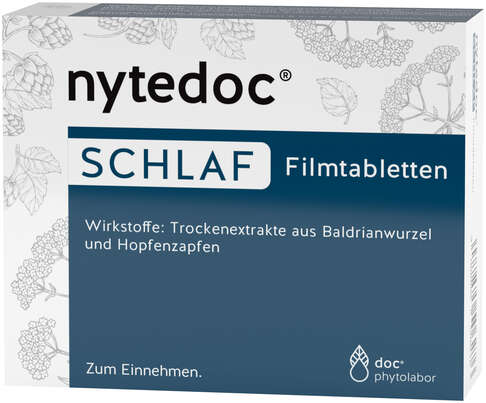 nytedoc® SCHLAF Filmtabletten, A-Nr.: 5506276 - 01