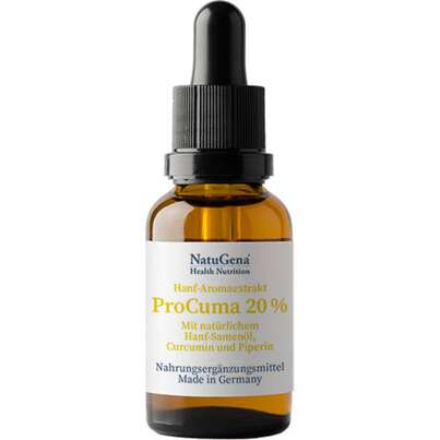 NatuGena Hanf-Aromaextrakt ProCuma 20 % Öl, A-Nr.: 5404104 - 01