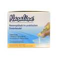 Sie sehen eine Packung NASALINE® Nasenspülsalz, Produktbild: 01 NASALINE® Nasenspülsalz, A-Nr.: 3487190 - 01