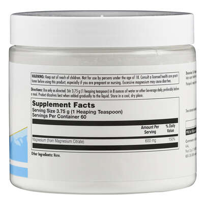 Supplementa Magnesium Citrat 600 mg Pulver, A-Nr.: 5597155 - 02