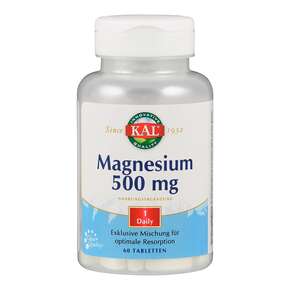 Supplementa Magnesium 500 mg Tabletten, A-Nr.: 5598427 - 01