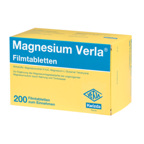 Magnesium Verla - Filmtabletten, A-Nr.: 4210349 - 01