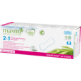 Sie sehen eine Packung Masmi Organic Care - Bio Slipeinlagen Maxi Extra lang 2in1, Produktbild: 02 Masmi Organic Care - Bio Slipeinlagen Maxi Extra lang 2in1, A-Nr.: 4580885 - 02