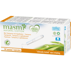 Masmi Organic Care - Bio Tampons Super Plus mit Applikator, A-Nr.: 4368866 - 01