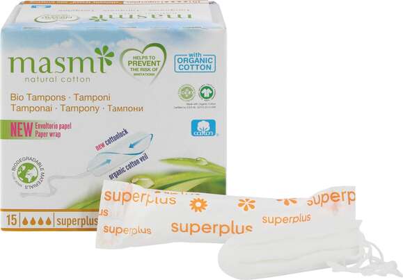 Masmi Organic Care - Bio Tampons Super Plus, A-Nr.: 4368895 - 03