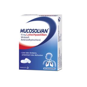 Mucosolvan® 15 mg - Lutschpastillen, A-Nr.: 3517991 - 01