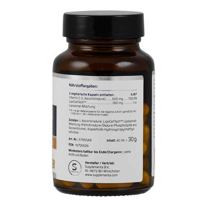 Supplementa Liposomales Vitamin C Kapseln, A-Nr.: 5596606 - 02