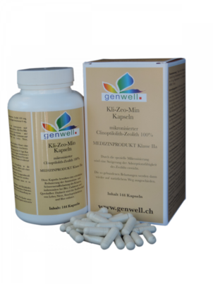 Sie sehen eine Packung Floramed Kli-Zeo-Min Kapseln, Produktbild: 02 Floramed Kli-Zeo-Min Kapseln, A-Nr.: 4790631 - 02