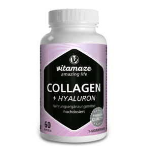 Vitamaze Kollagen 300mg +Hyaluron 100mg hochdosiert, A-Nr.: 5274021 - 01