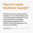 Casida Kurkuma Kapseln mit schwarzem Pfeffer, A-Nr.: 5338991 - 02