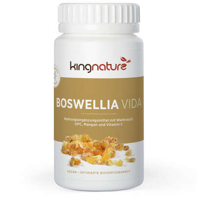 Sie sehen eine Packung kingnature BOSWELLI VIDA, Produktbild: 01 kingnature BOSWELLI VIDA, A-Nr.: 5667594 - 01