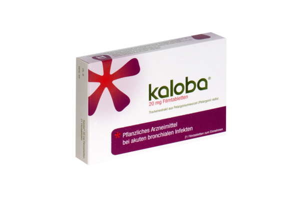 Kaloba® 20 mg Filmtabletten, A-Nr.: 4958585 - 01