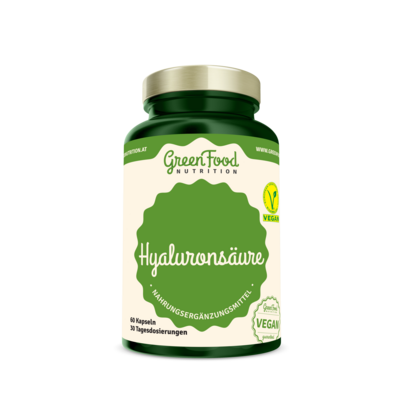 GreenFood Nutrition Hyaluronsäure 60 Kapseln, A-Nr.: 5634620 - 01
