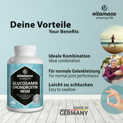 Vitamaze Glucosamin + Chondroitin + MSM, A-Nr.: 5179498 - 03