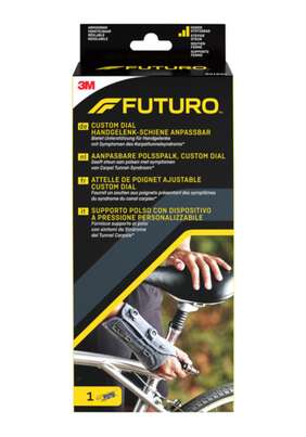 Sie sehen eine Packung FUTURO™ Custom Dial Handgelenkschiene anpassbar, Produktbild: 01 FUTURO™ Custom Dial Handgelenkschiene anpassbar, A-Nr.: 4440552 - 01