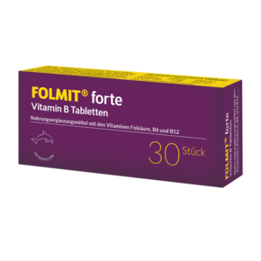 FOLMIT® forte mit Folsäure, Vitamin B6 und B12, A-Nr.: 4218380 - 01