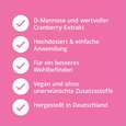 Sie sehen eine Packung Femina Komplex mit D-Mannose, Cranberry & Vitamin C, Produktbild: 02 Femina Komplex mit D-Mannose, Cranberry & Vitamin C, A-Nr.: 5676989 - 02