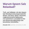 Epsom Salz Relaxbad, A-Nr.: 4615951 - 02