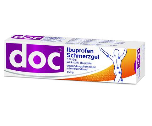 doc® Ibuprofen Schmerzgel 150 g, A-Nr.: 5569176 - 01