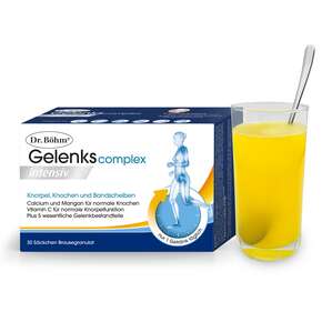Sie sehen eine Packung Dr. Böhm Gelenks complex intensiv, Produktbild: 01 Dr. Böhm Gelenks complex intensiv, A-Nr.: 5298010 - 01