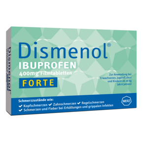 Dismenol Ibuprofen FORTE 400mg, A-Nr.: 3924242 - 01