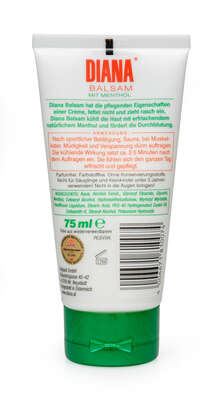 Diana Balsam mit Menthol Tube, A-Nr.: 2340013 - 01