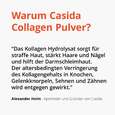 Sie sehen eine Packung Collagen Pulver Kollagen Hydrolysat, Produktbild: 02 Collagen Pulver Kollagen Hydrolysat, A-Nr.: 5081687 - 02