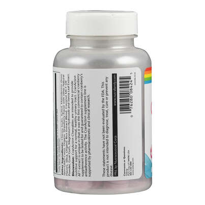 Sie sehen eine Packung Supplementa CranActin Chewables Kautabletten, Produktbild: 03 Supplementa CranActin Chewables Kautabletten, A-Nr.: 5573611 - 03