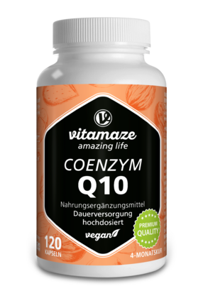 Vitamaze Coenzym Q10 200mg vegan, A-Nr.: 5179541 - 01