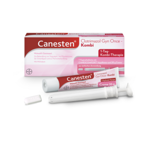 Canesten® Clotrimazol Gyn Once Kombi, A-Nr.: 3904452 - 01