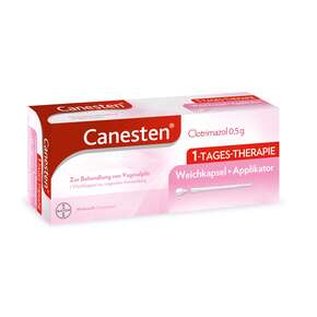 Canesten® Clotrimazol 0,5g Weichkapsel, A-Nr.: 4463346 - 01