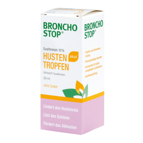 Bronchostop Guaifenesin 10% akut Tropfen, A-Nr.: 3916952 - 01