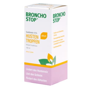 Bronchostop Guaifenesin 10% akut Tropfen, A-Nr.: 3916969 - 01