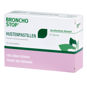 Bronchostop Hustenpastillen, A-Nr.: 3545964 - 01