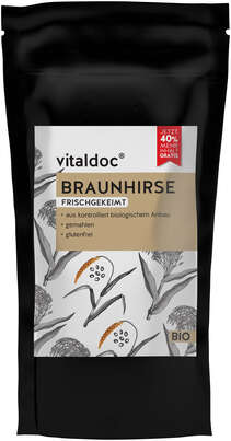 vitaldoc® BIO Braunhirse, frisch gekeimt, A-Nr.: 5619603 - 01