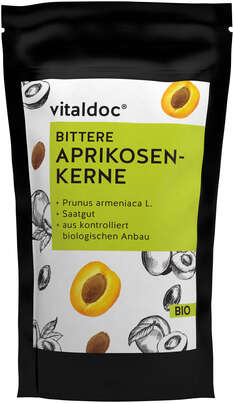 vitaldoc® BITTERE APRIKOSEN-KERNE BIO, A-Nr.: 5687088 - 01