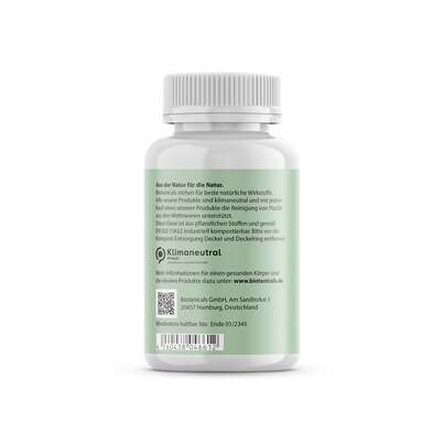 Sie sehen eine Packung Biotanicals Eisen + Vitamin C Kapseln, Produktbild: 02 Biotanicals Eisen + Vitamin C Kapseln, A-Nr.: 5461131 - 02