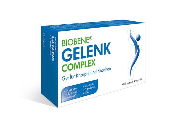 Sie sehen eine Packung BIOBENE Gelenk Complex, Produktbild: 01 BIOBENE Gelenk Complex, A-Nr.: 5659637 - 01